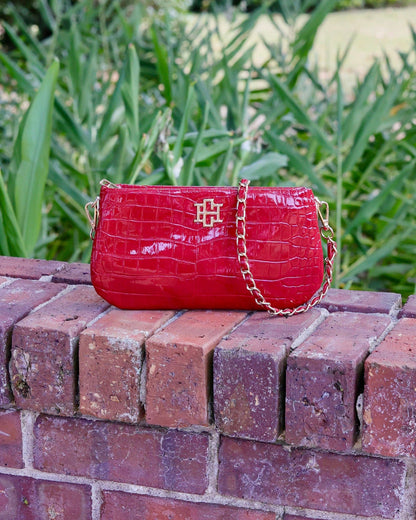 Livi Crossbody Red Patent EC