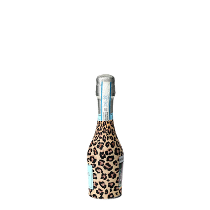 Tan Leopard Mini Prosecco Wraps (Set of 3)