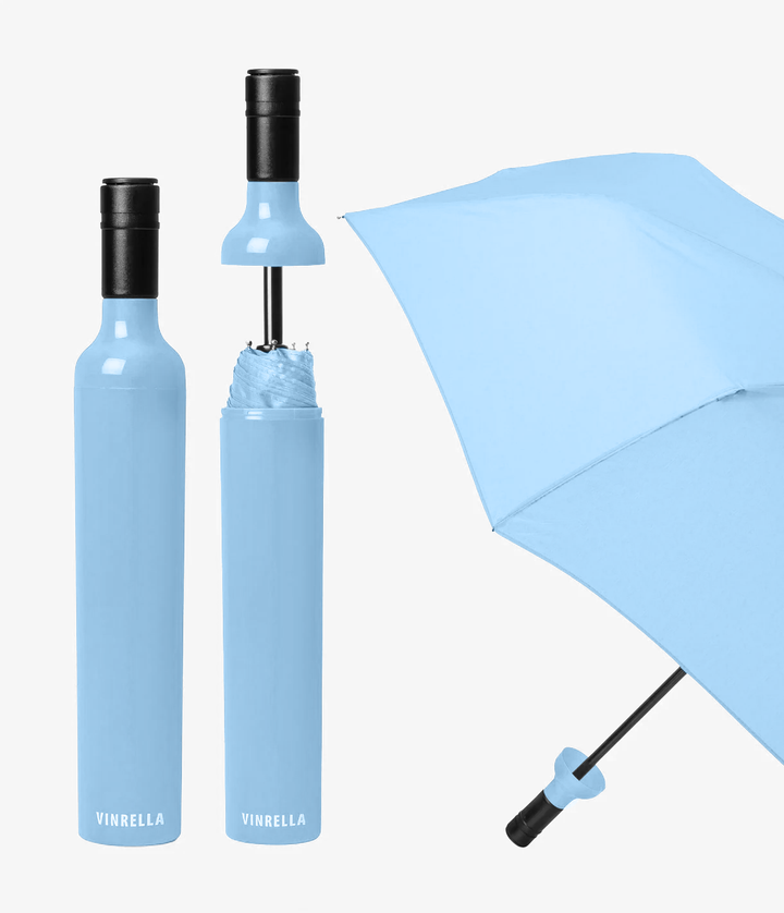 118-A Powder Blue Umbrella in a Bottle