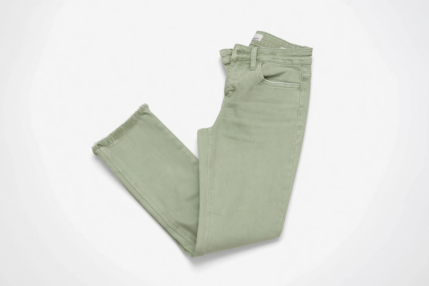 Mint vervet jeans