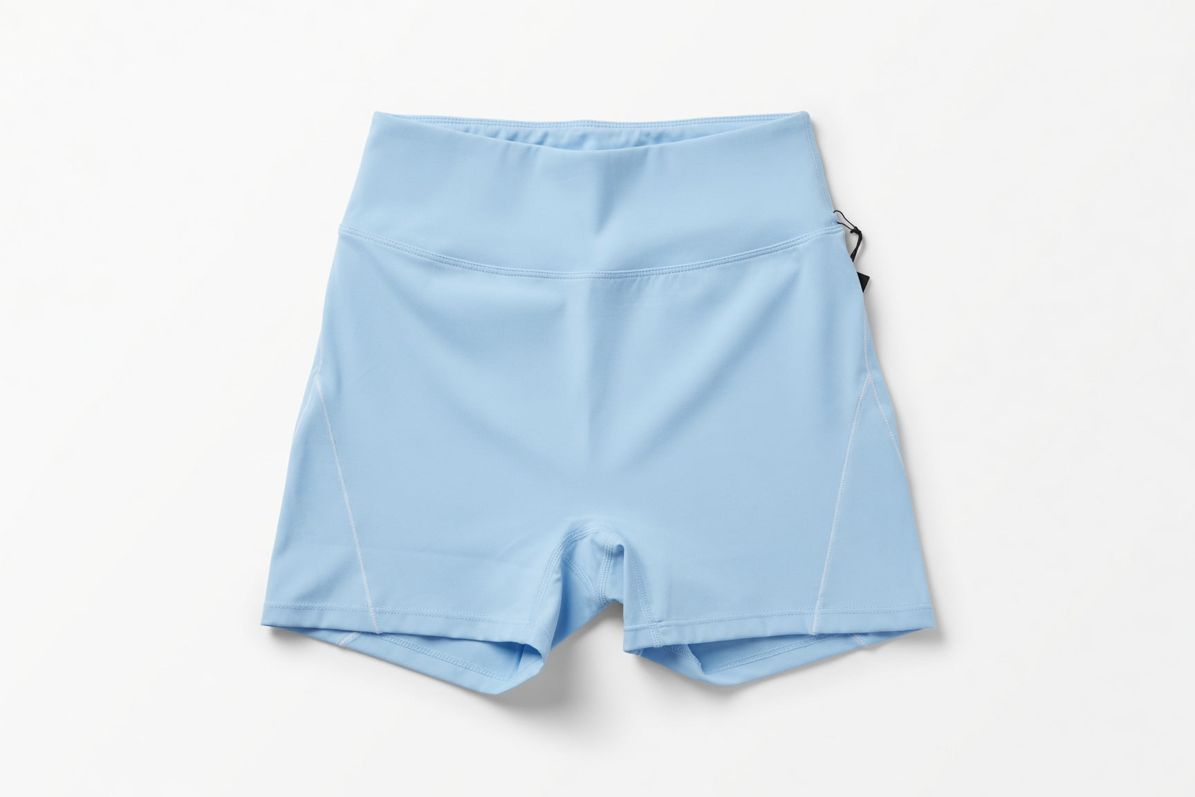 Kimberly C: Blue Biker Shorts