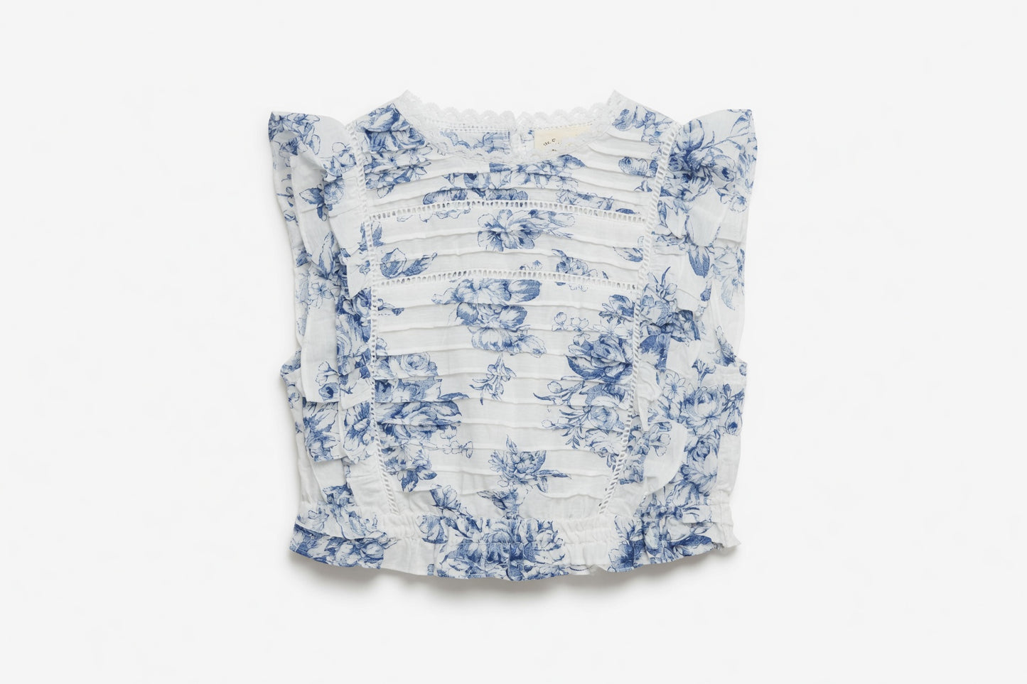 Blue Ruffle Top & Shorts