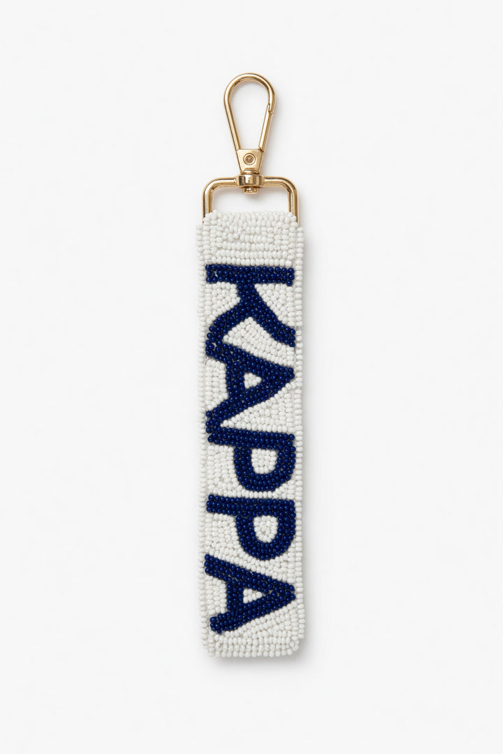 Busy Bee: Greek Beaded Key Chains
