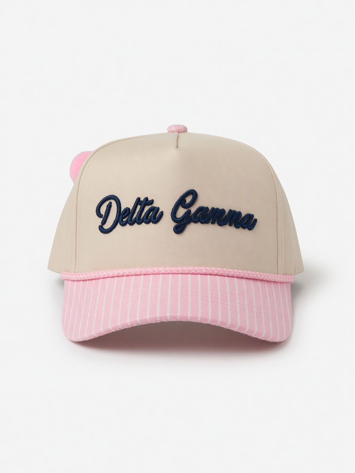 Busy Bee: Striped Sorority Hats