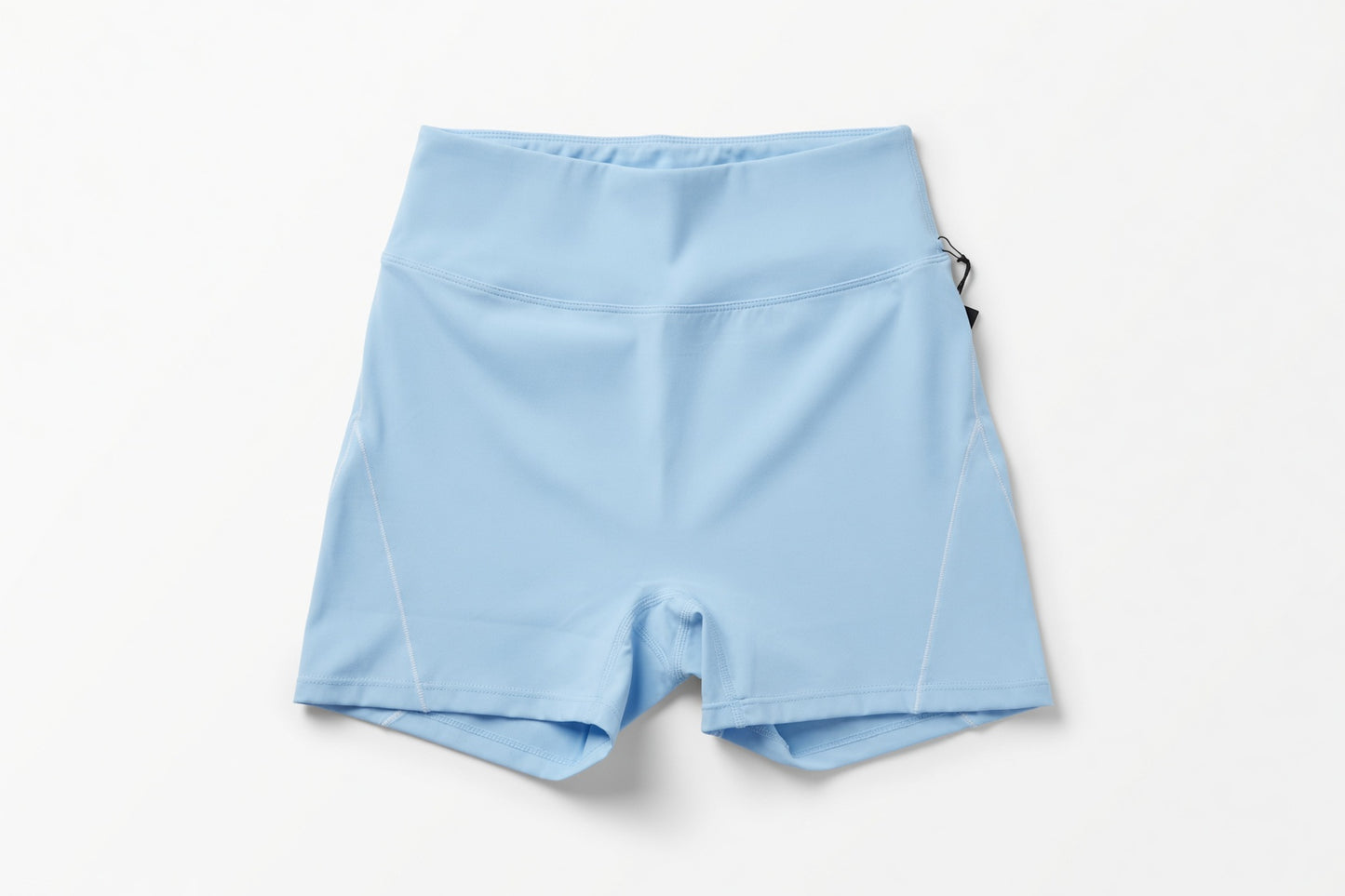 Kimberly C: Blue Biker Shorts