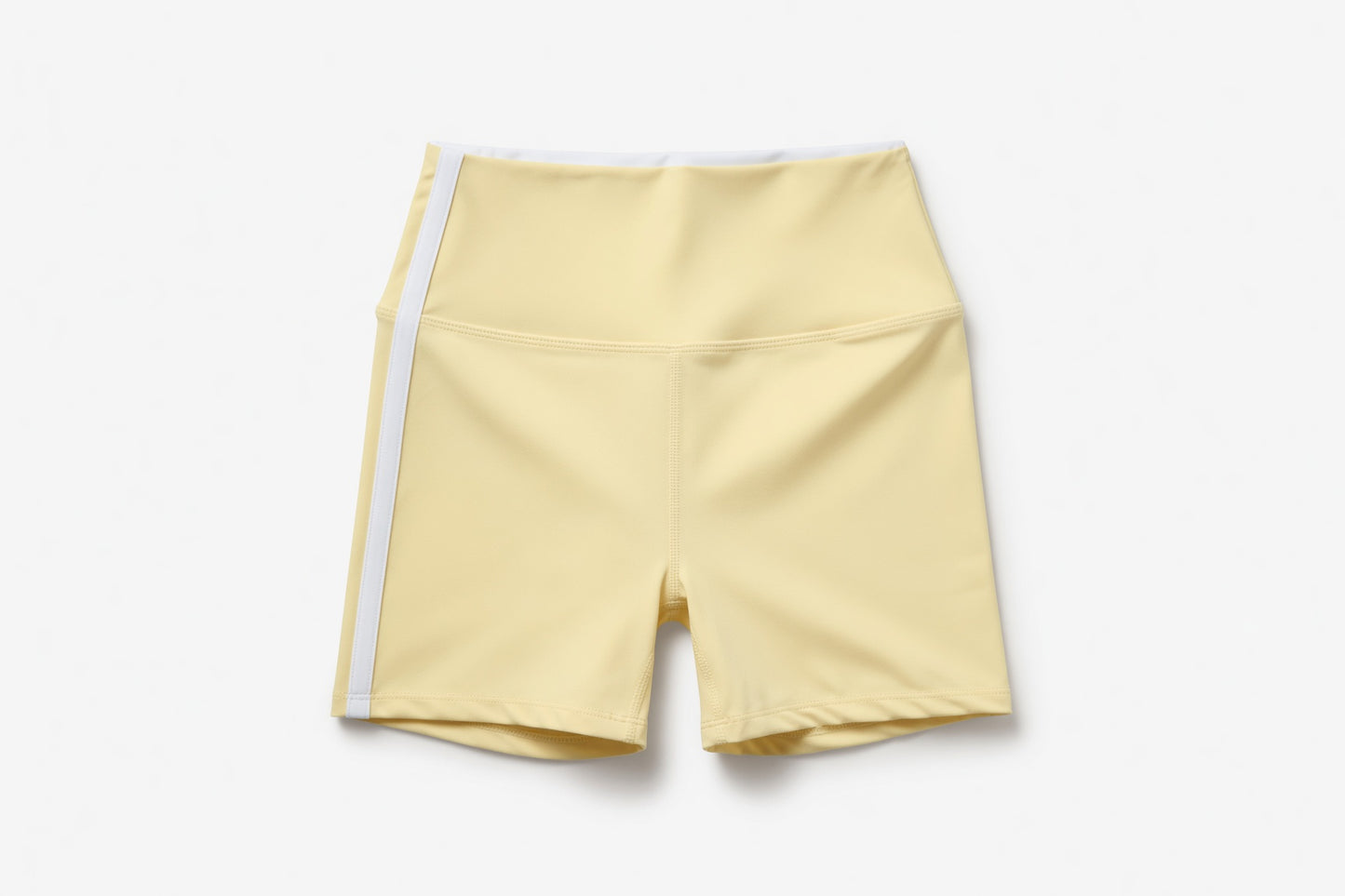 Kimberly Yellow Biker Shorts
