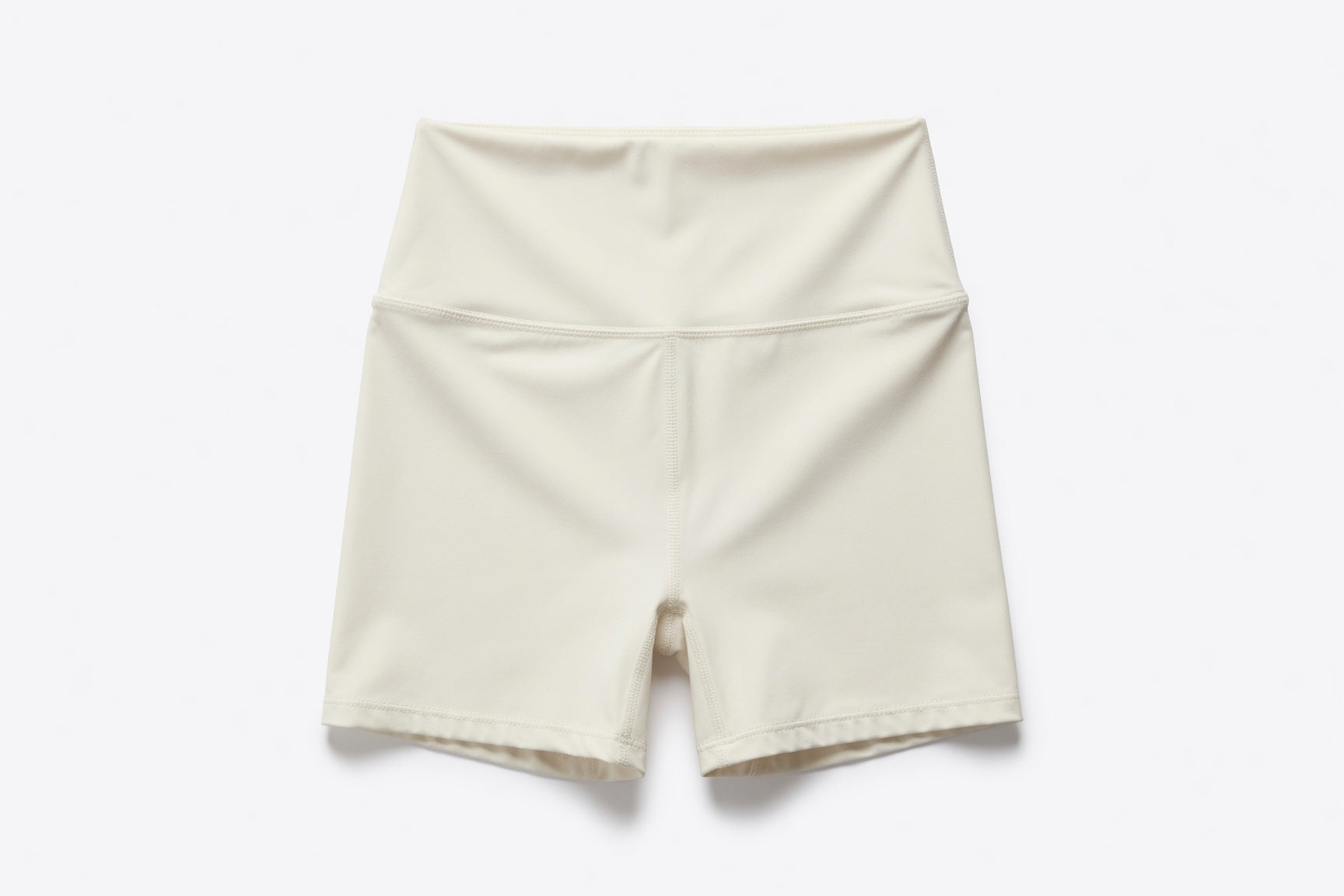 Kimberly C: Cream Combo Biker Shorts