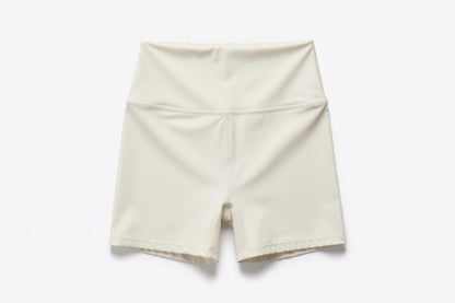 Kimberly C: Cream Combo Biker Shorts