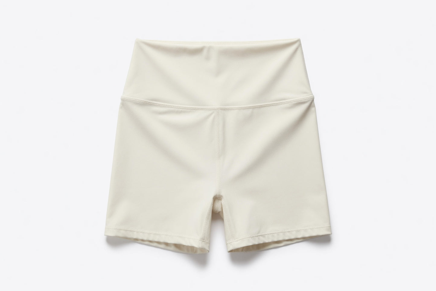 Kimberly C: Cream Combo Biker Shorts
