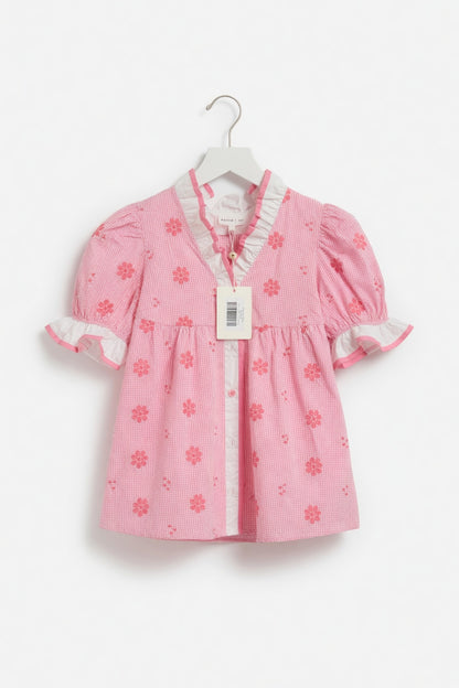 Entro Pink Flower Top