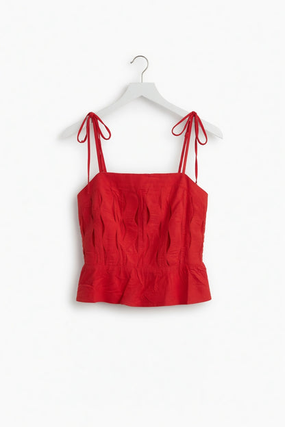 Strut & Bolt Wave Sleeveless Top