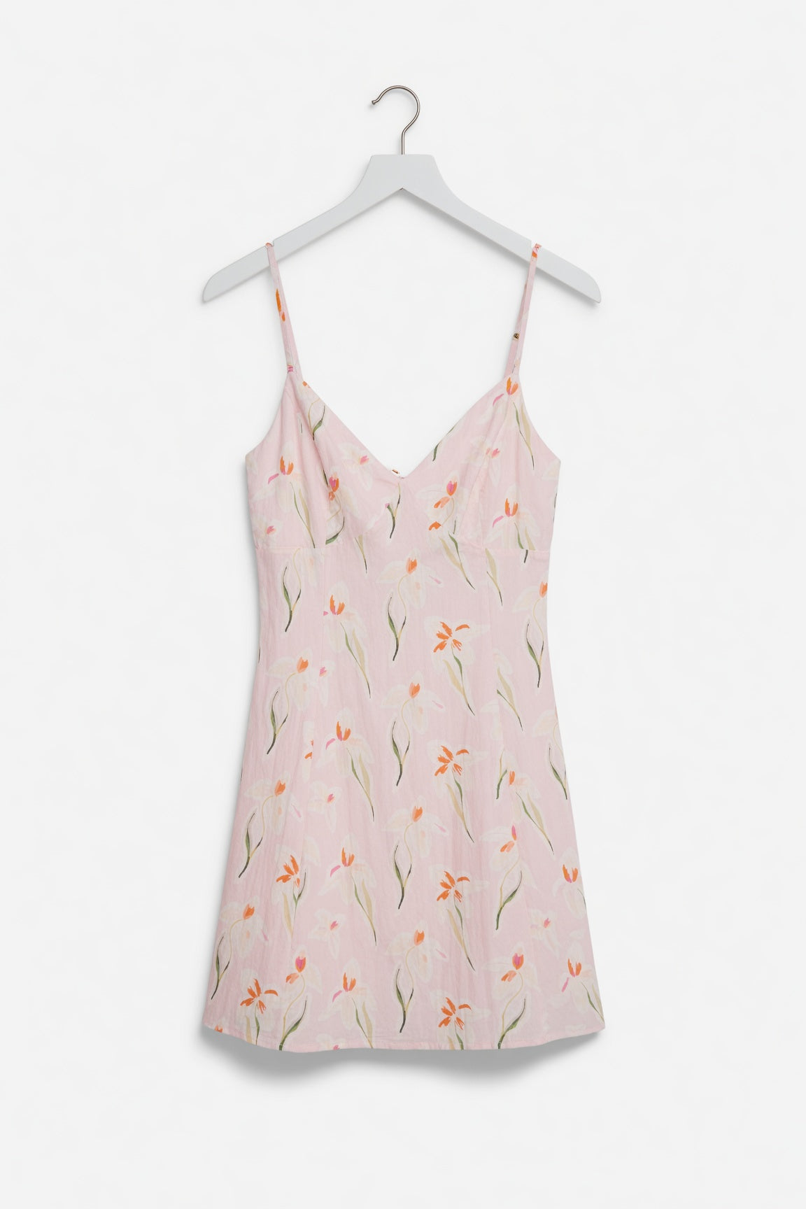 Tcec Pink Floral Mini Dress
