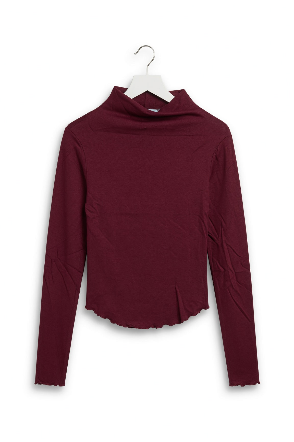 HYFVE Burgundy Long Sleeve Top