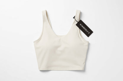 Kimberly cream tank top
