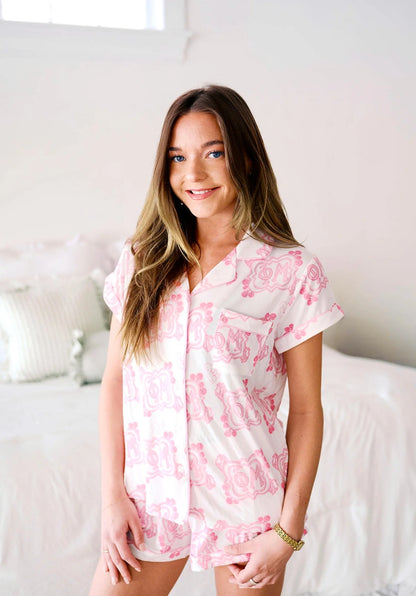 Dreams Sorority Short PJ Set