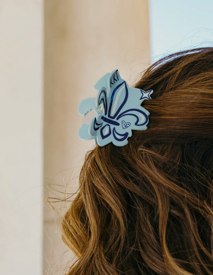 Sorority Sketch Claw Clip