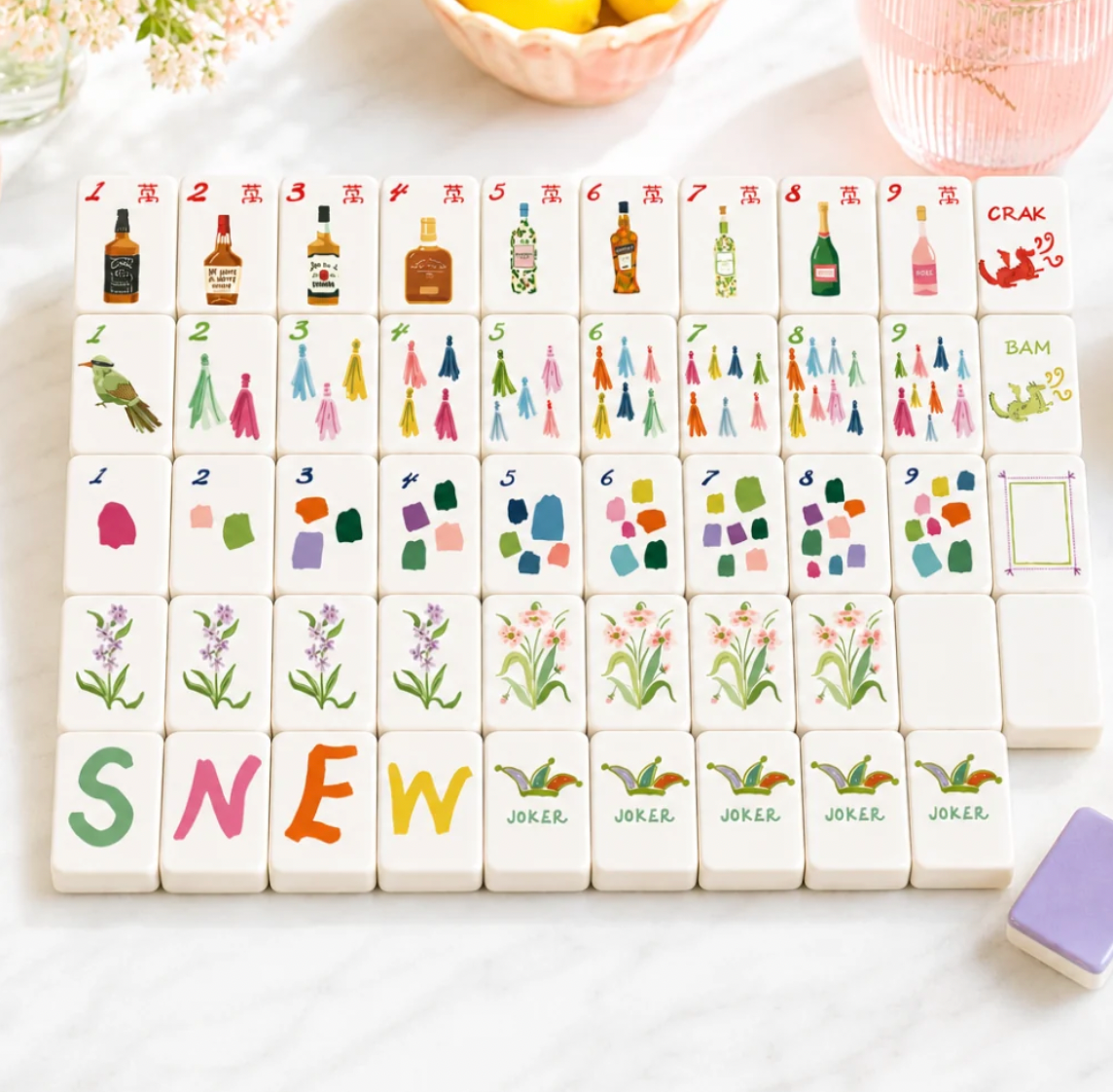 Cocktail Mahjong Kit