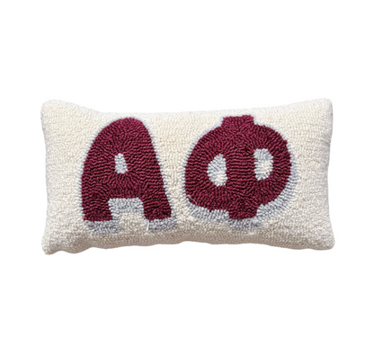 Duo: Needlepoint Pillow