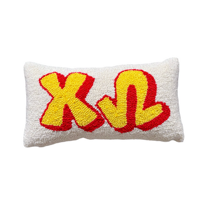 Duo: Needlepoint Pillow