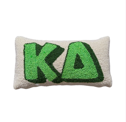 Duo: Needlepoint Pillow