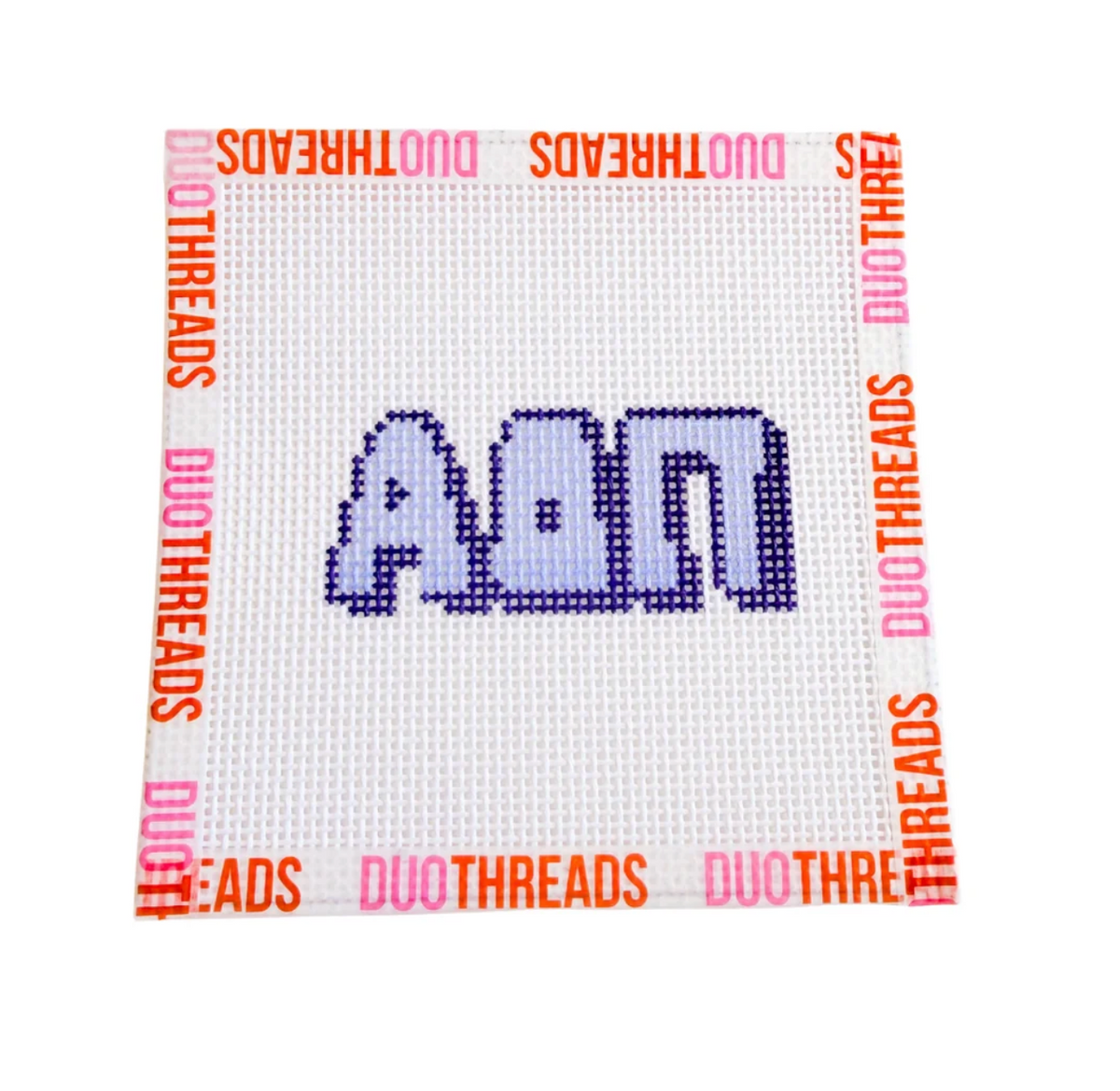 Duo: Bubble Letter Needlepoint Kit