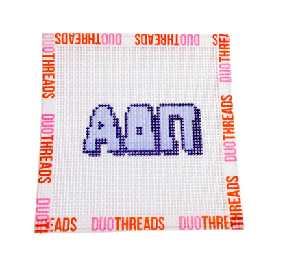 Duo: Bubble Letter Needlepoint Kit