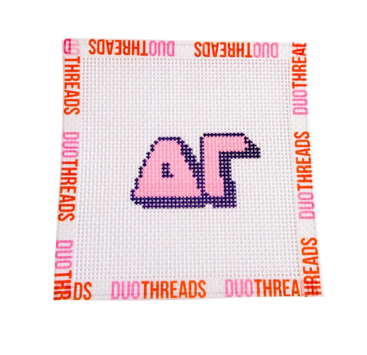 Duo: Bubble Letter Needlepoint Kit
