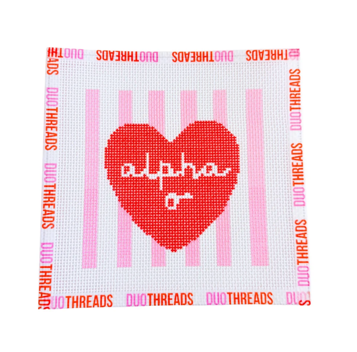 Duo: Heart Needlepoint Kit