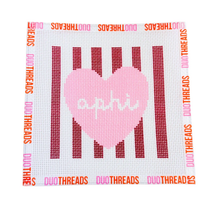 Duo: Heart Needlepoint Kit