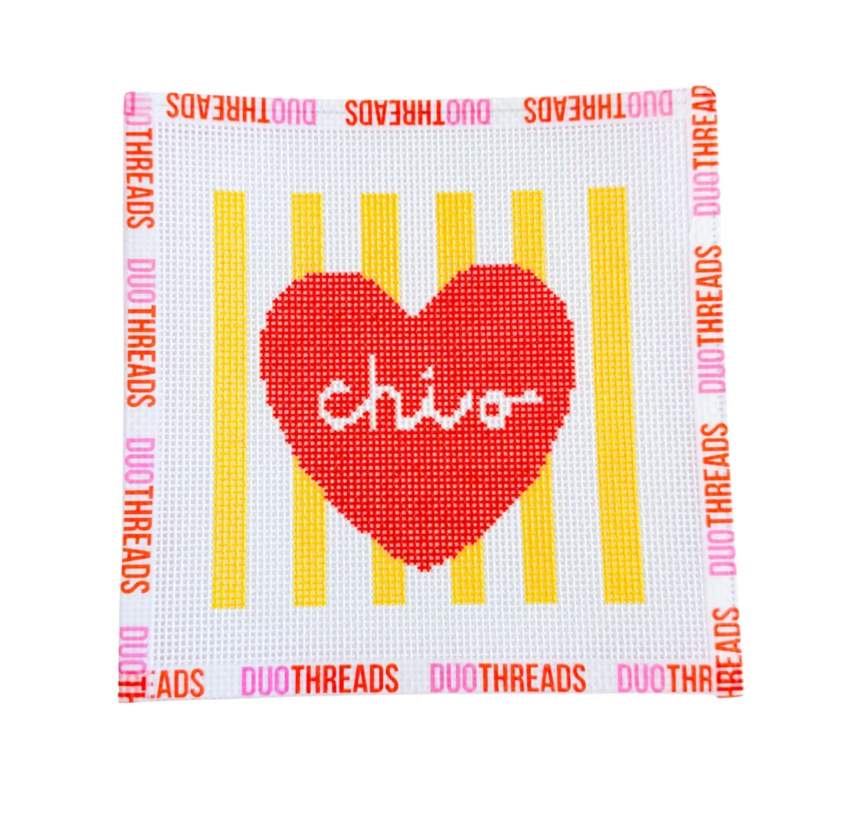 Duo: Heart Needlepoint Kit
