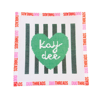 Duo: Heart Needlepoint Kit