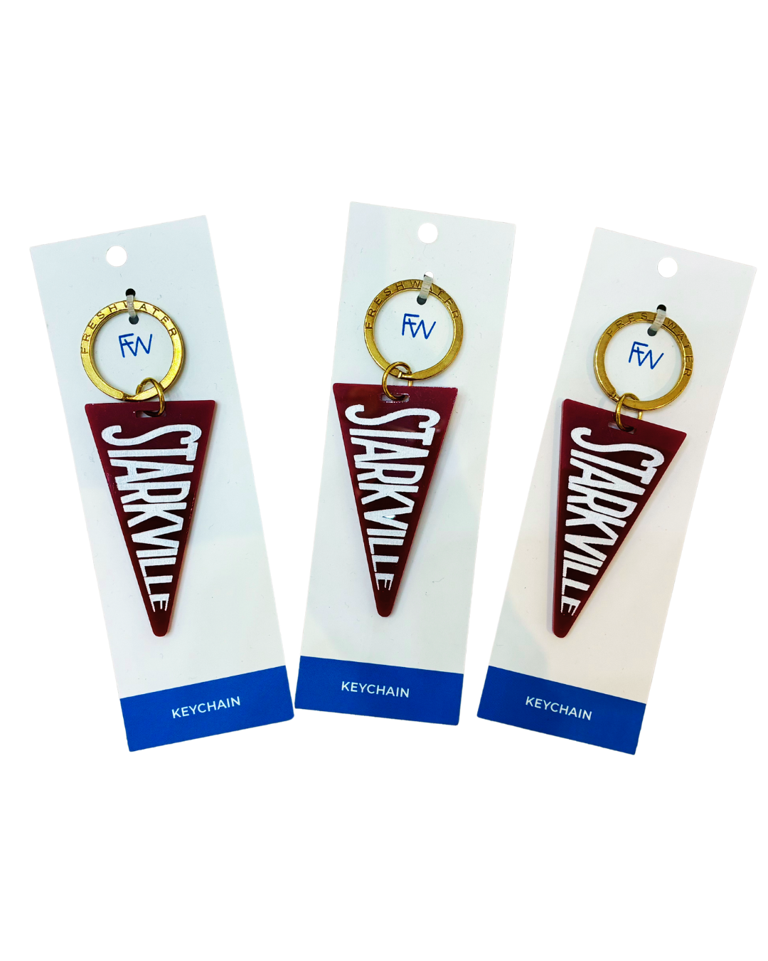 Freshwater: Starkville Pennant Keychain