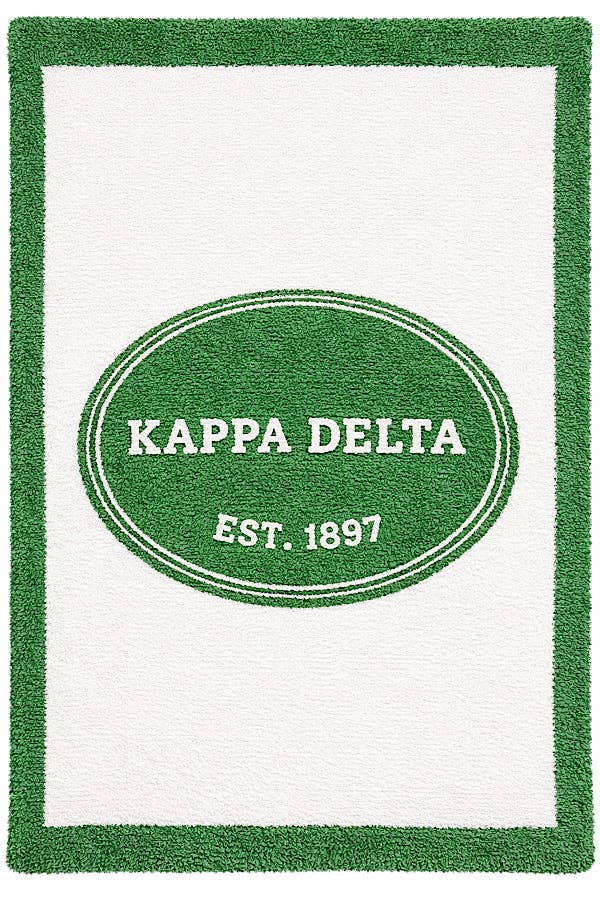 Kappa Delta Luxury Blanket