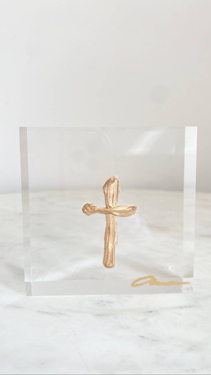 Anna Walding: Acrylic Cross Block