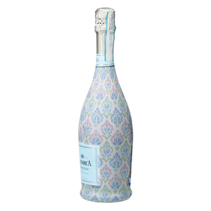 Grandmillennial Pastel Jewels Prosecco Bottle Wrap