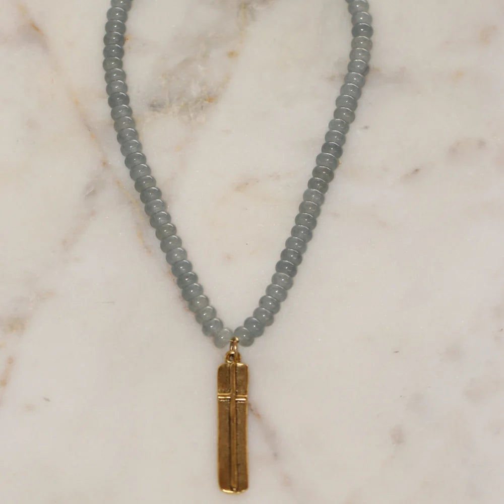 Baylor Cross Necklace
