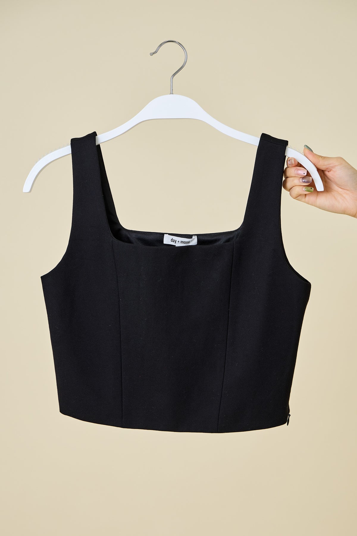 Square Neck Fitted Tank Top