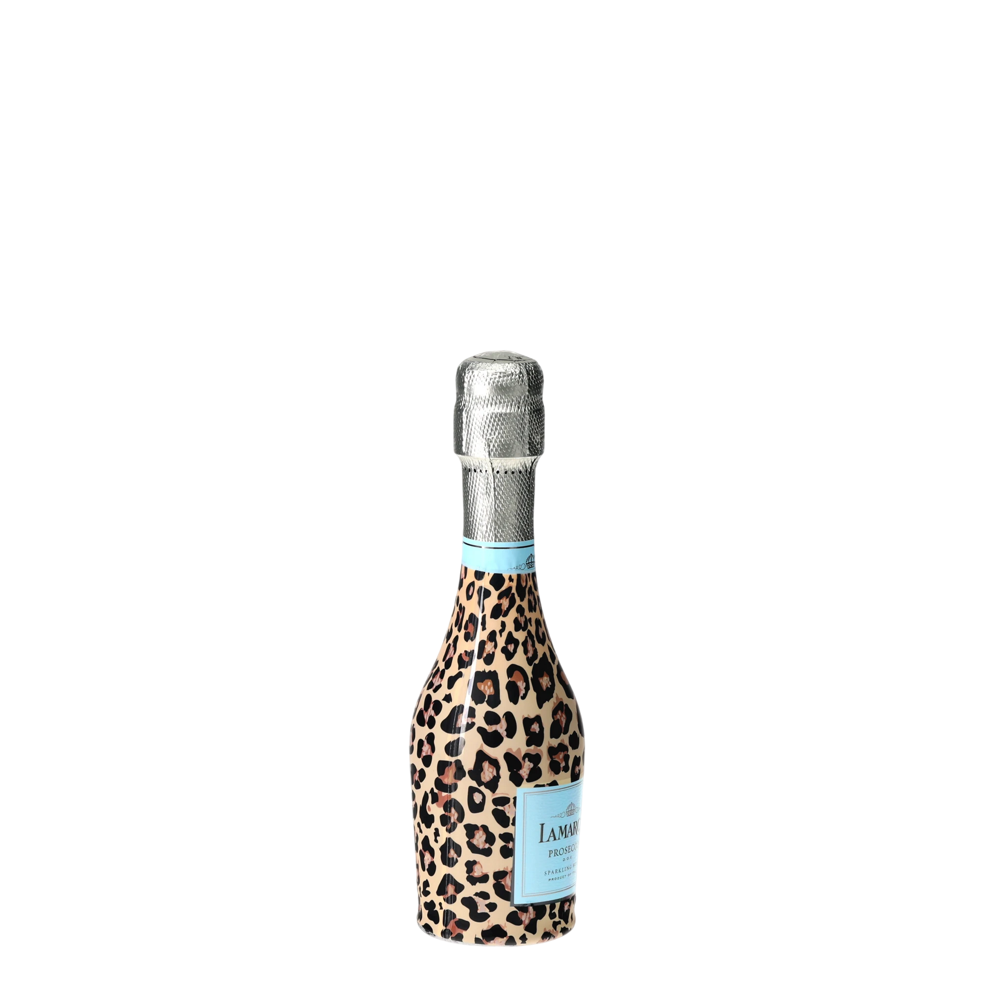 Tan Leopard Mini Prosecco Wraps (Set of 3)
