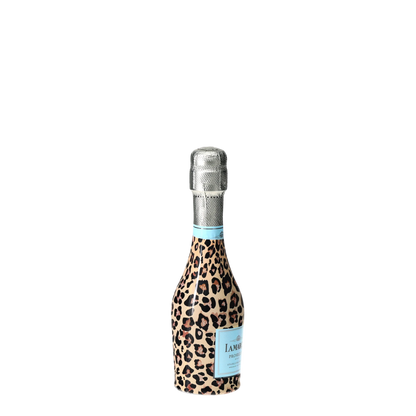 Tan Leopard Mini Prosecco Wraps (Set of 3)