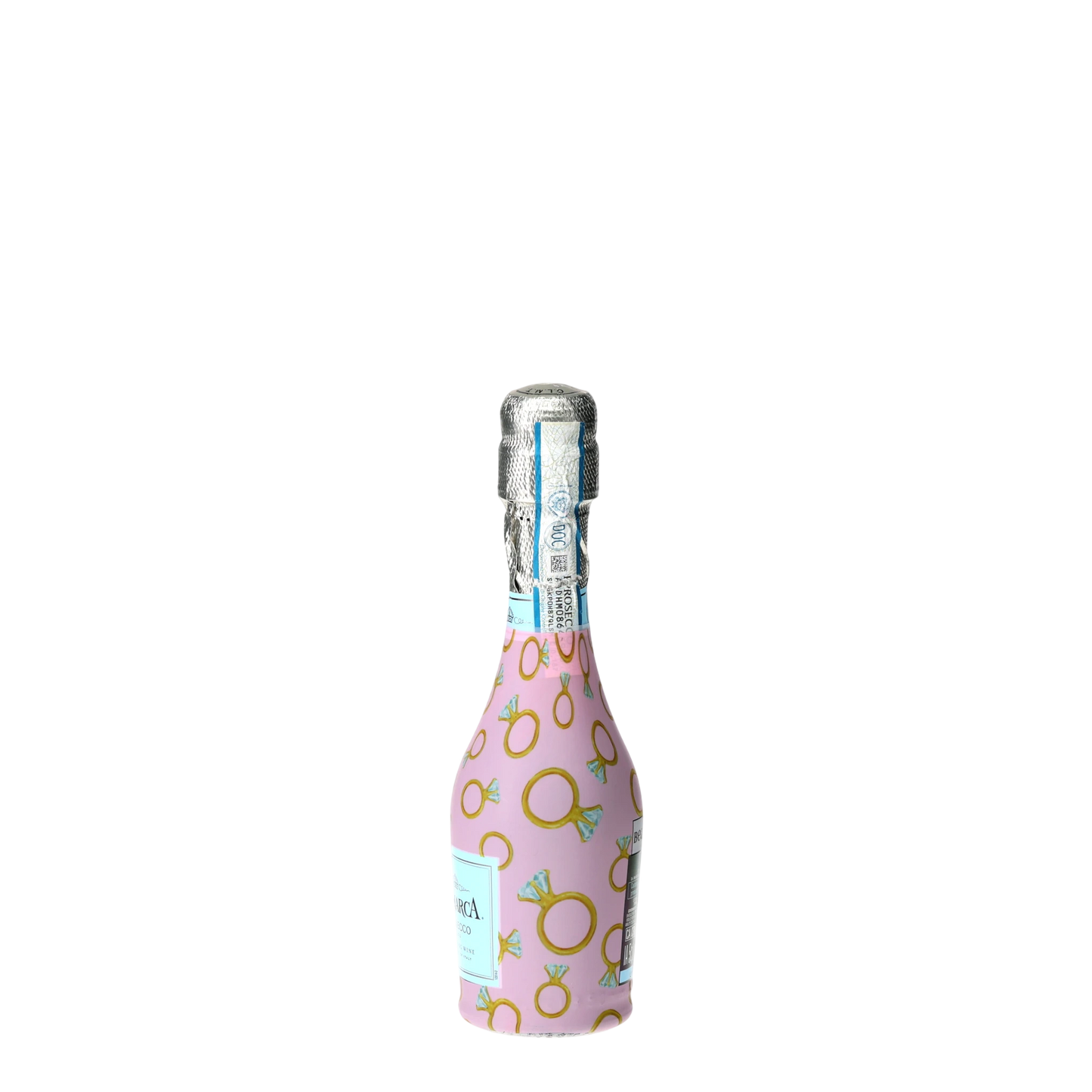 Beau Bottles Pink Engagement Ring - MINI Prosecco Collection - Set of 3 (Wraps Only)