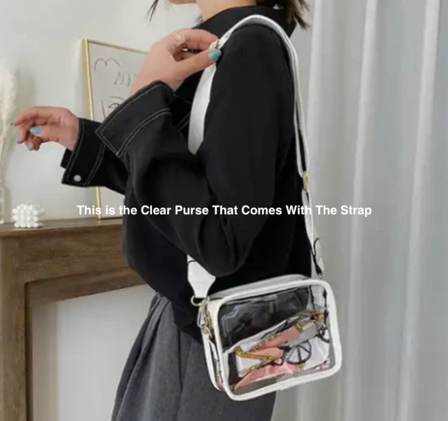 Ole Miss Go Rebs Purse Strap