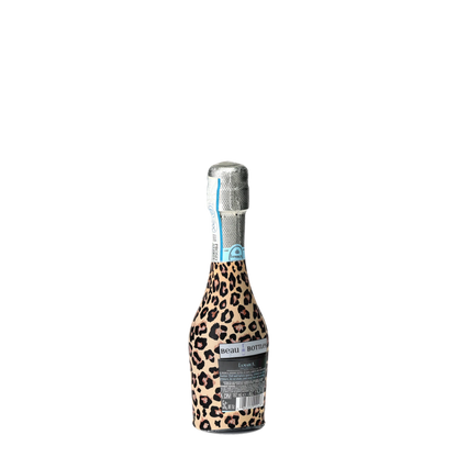 Tan Leopard Mini Prosecco Wraps (Set of 3)