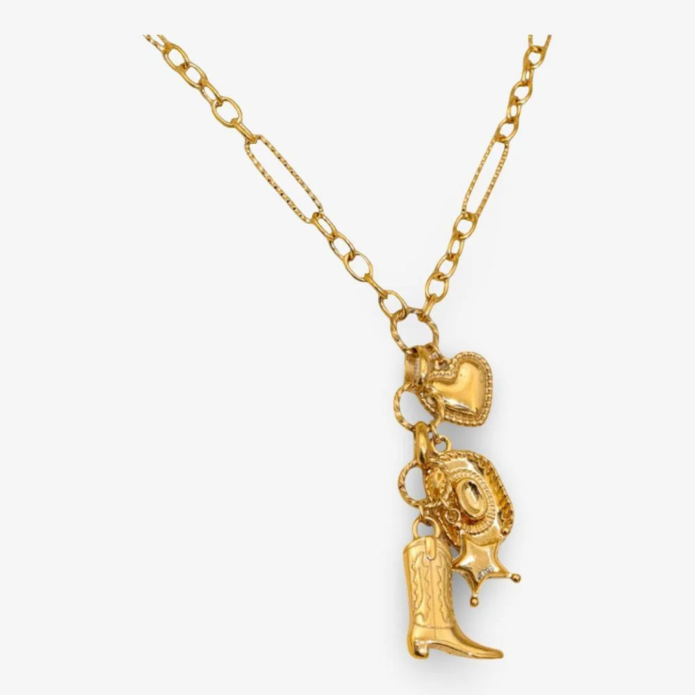 Dakota Western Charm Necklace