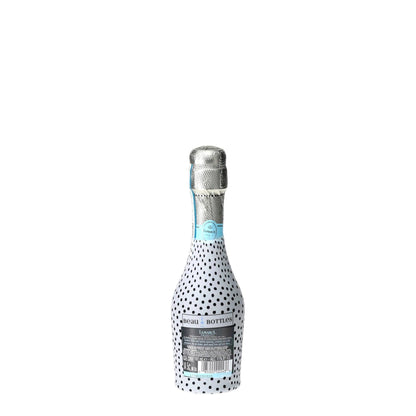 Black & White Dots Mini Prosecco Wraps (Set of 3)
