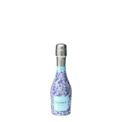 Limited Edition Blue Floral Mini Prosecco Wraps (Set of 3)