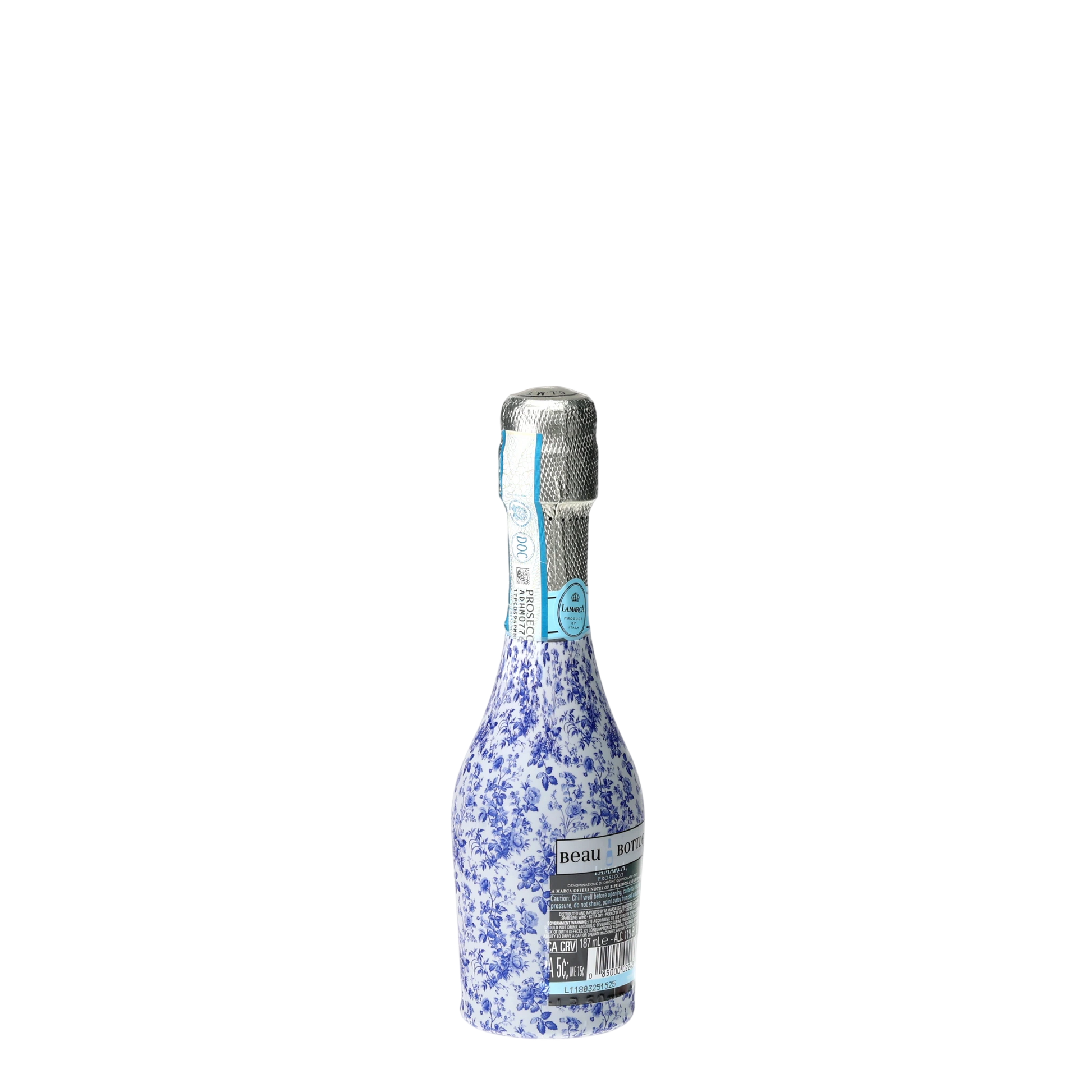 Limited Edition Blue Floral Mini Prosecco Wraps (Set of 3)
