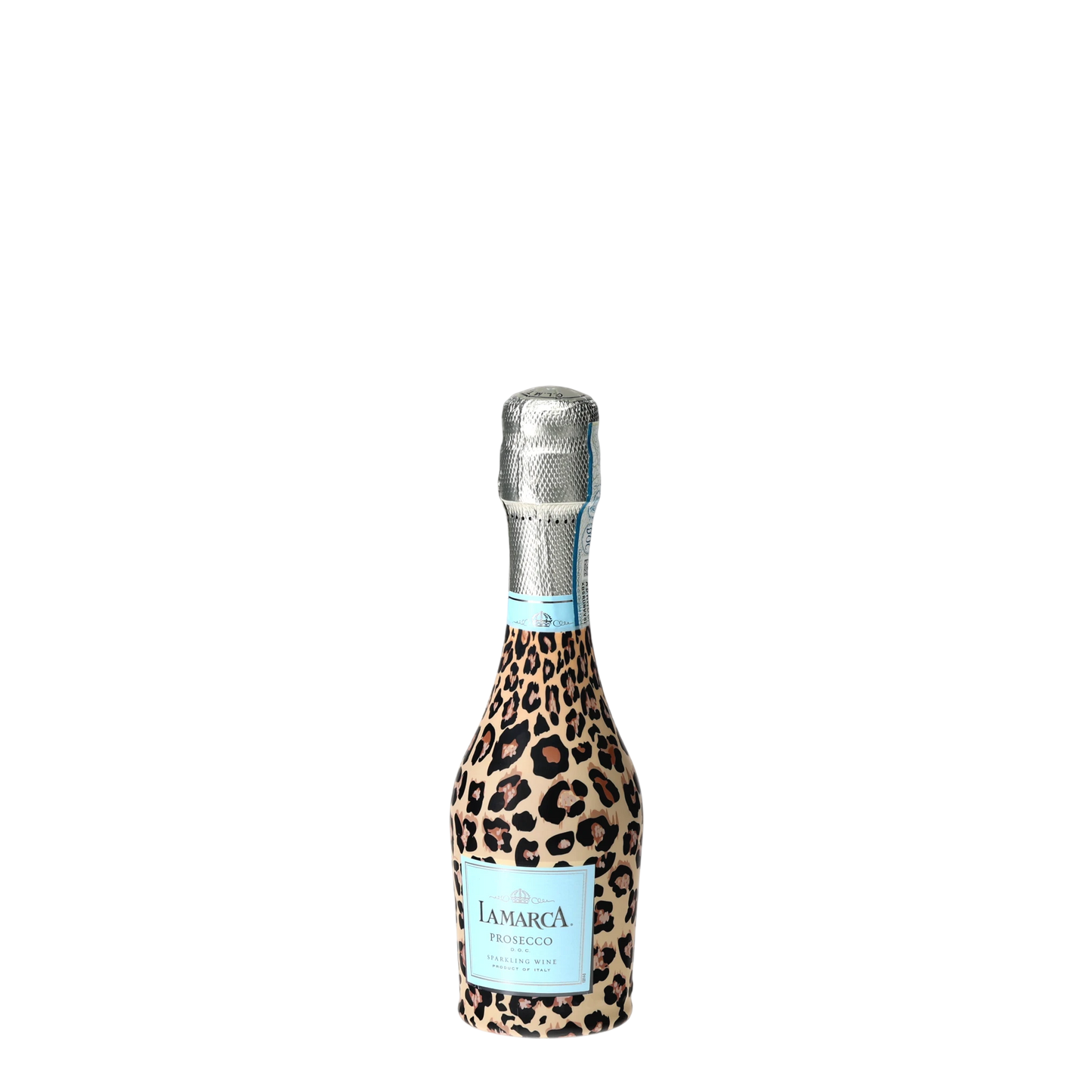 Tan Leopard Mini Prosecco Wraps (Set of 3)