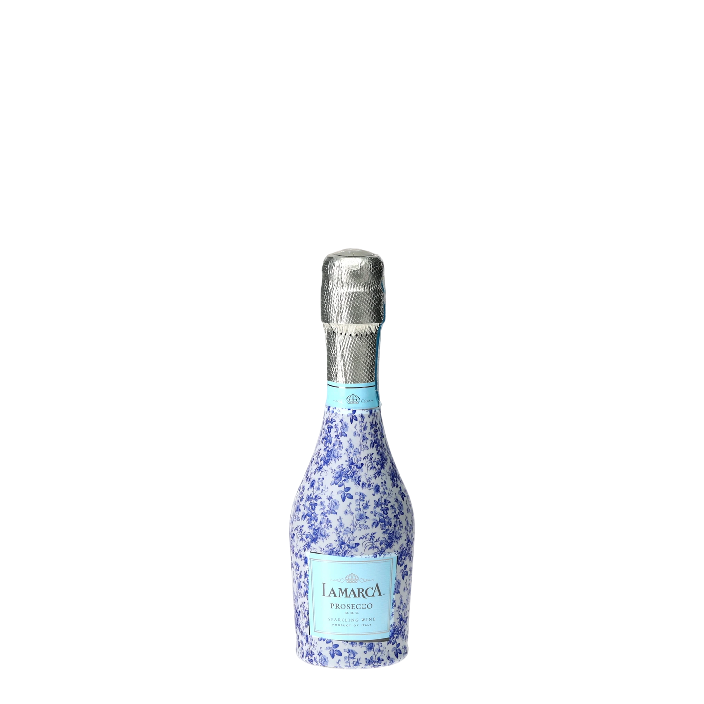 Limited Edition Blue Floral Mini Prosecco Wraps (Set of 3)