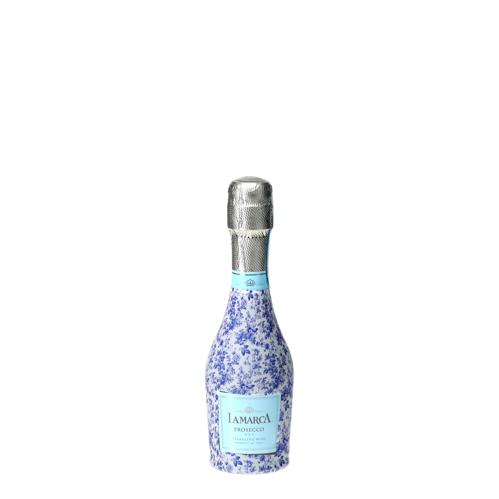Limited Edition Blue Floral Mini Prosecco Wraps (Set of 3)