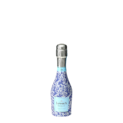 Limited Edition Blue Floral Mini Prosecco Wraps (Set of 3)